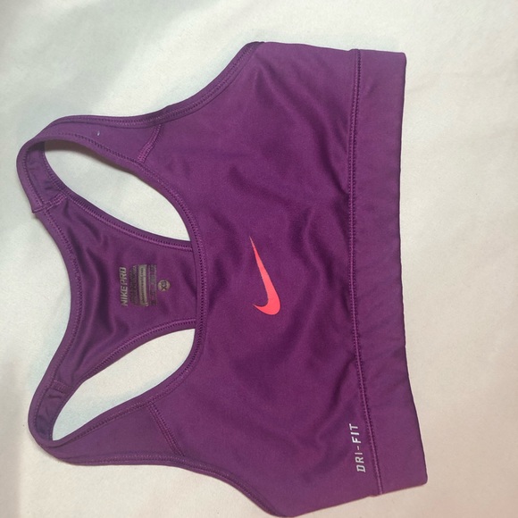 Nike dri fit sports bra
